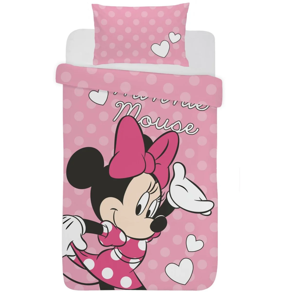 Minnie Mouse Spots Duvet Cover Set - Pink – image 2