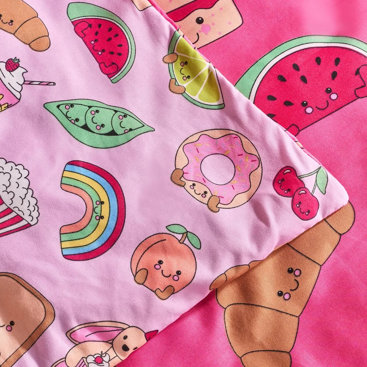 OHS Sweetie Pies Print Duvet Cover Set - Magenta / 0.8kg – image 6