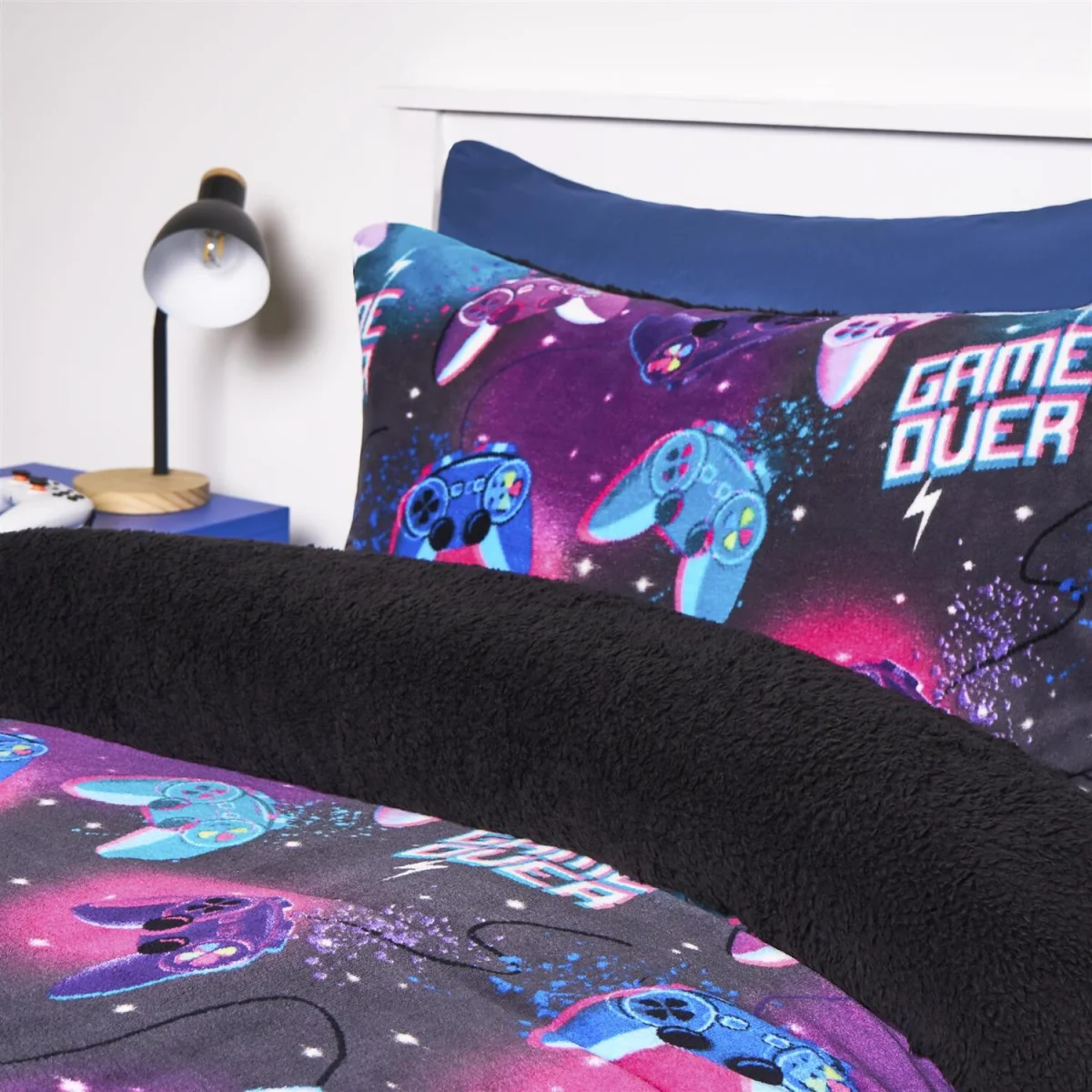 OHS Gaming Fleece Duvet Cover Set - Neon / 30cm / 1.71kg – image 3