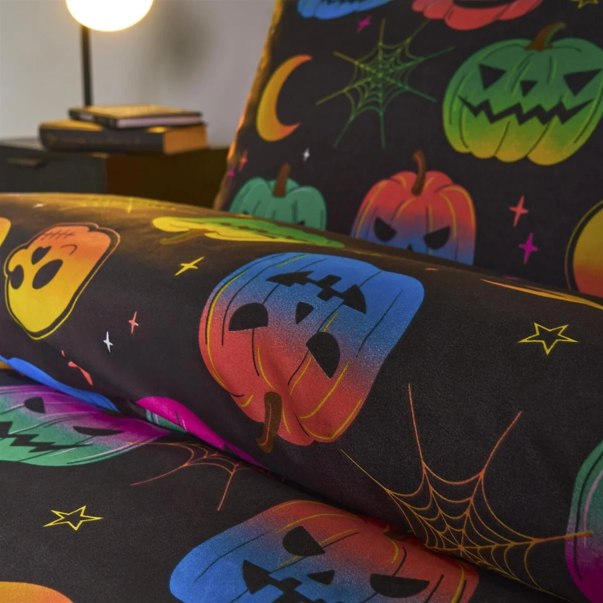 OHS Halloween Duvet Cover Set - Black / 0.6kg – image 2