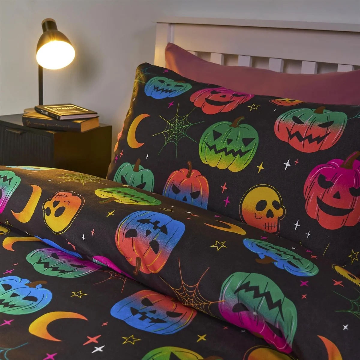 OHS Halloween Duvet Cover Set - Black / 0.6kg – image 3