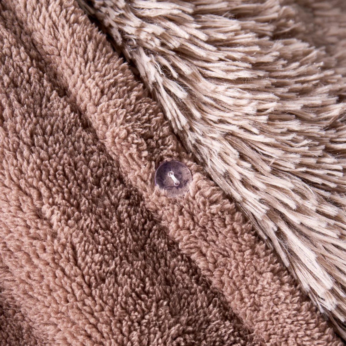 OHS Fluffy Fleece Duvet Cover Set - Natural / 2.32kg – image 5
