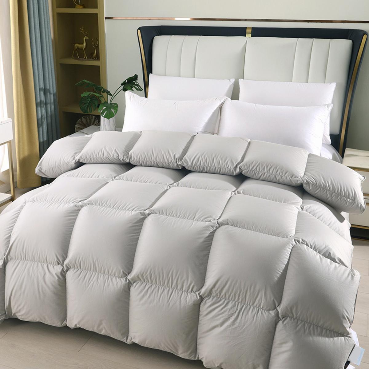 Lightweight Down Duvet Cover - Grey / 1.7kg