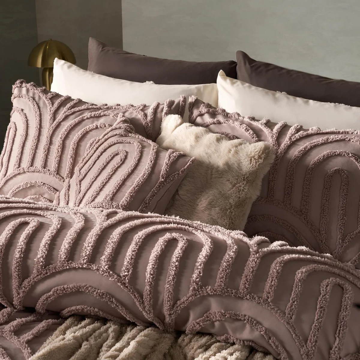 OHS Tufted Arches Duvet Cover Set - Natural / 1.28kg – image 2