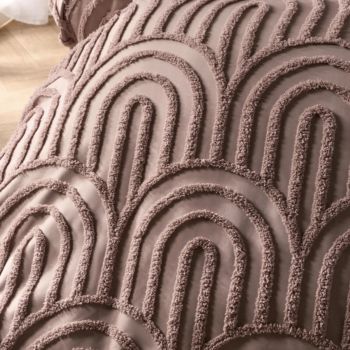 OHS Tufted Arches Duvet Cover Set - Natural / 1.28kg – image 5