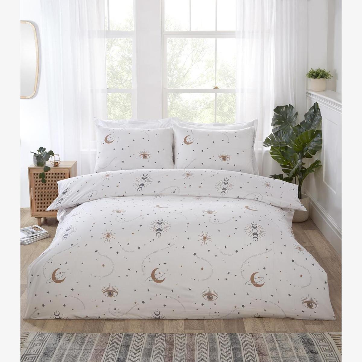 Manifesting Duvet Cover Set - White