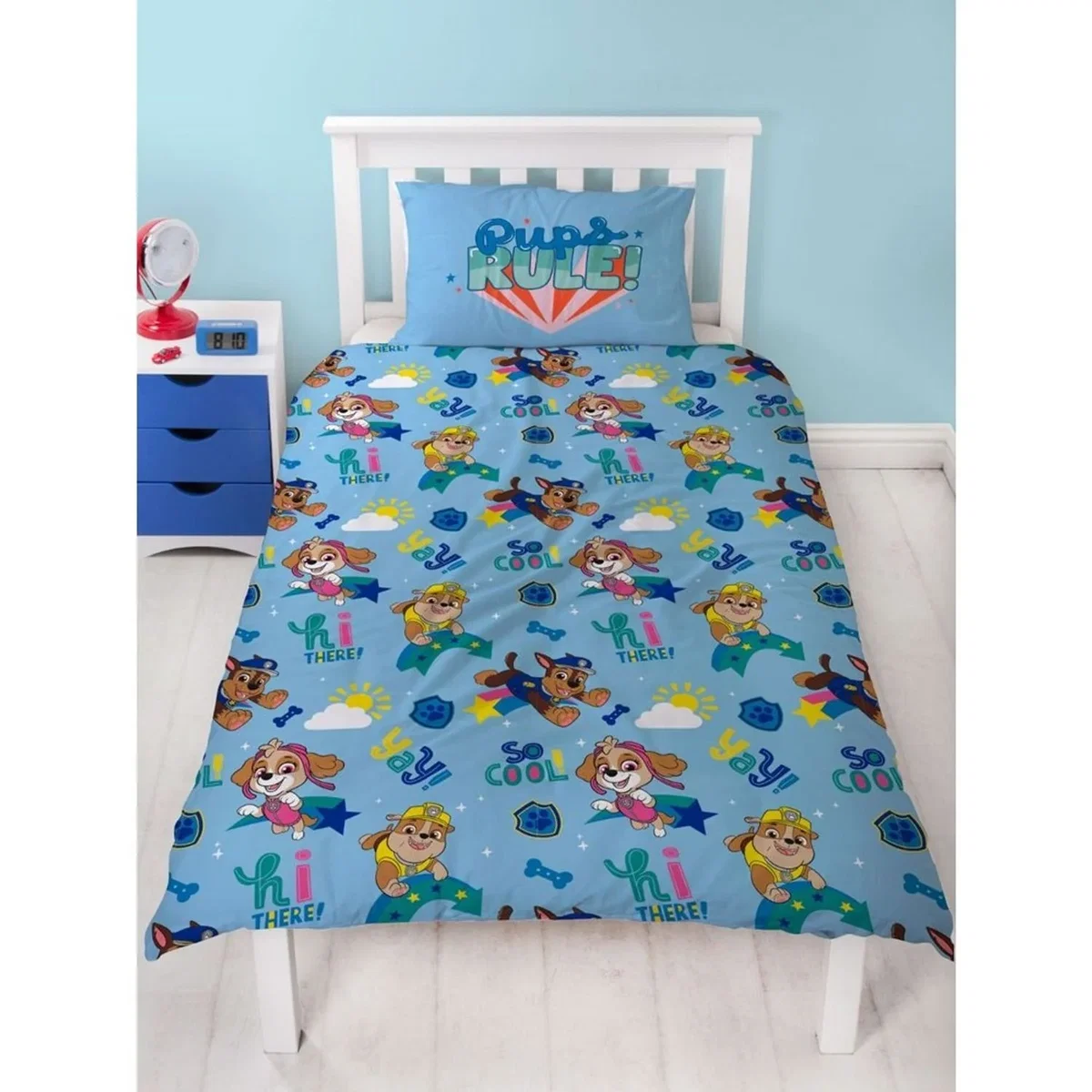 Paw Patrol Cool Reversible Duvet Cover Set - Blue – image 2