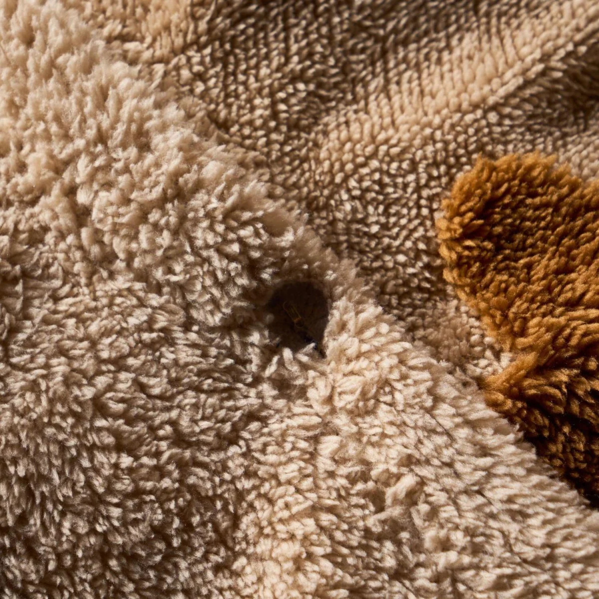 OHS Tufted Gingerbread Man Teddy Duvet Cover Set - Natural / 1kg – image 4
