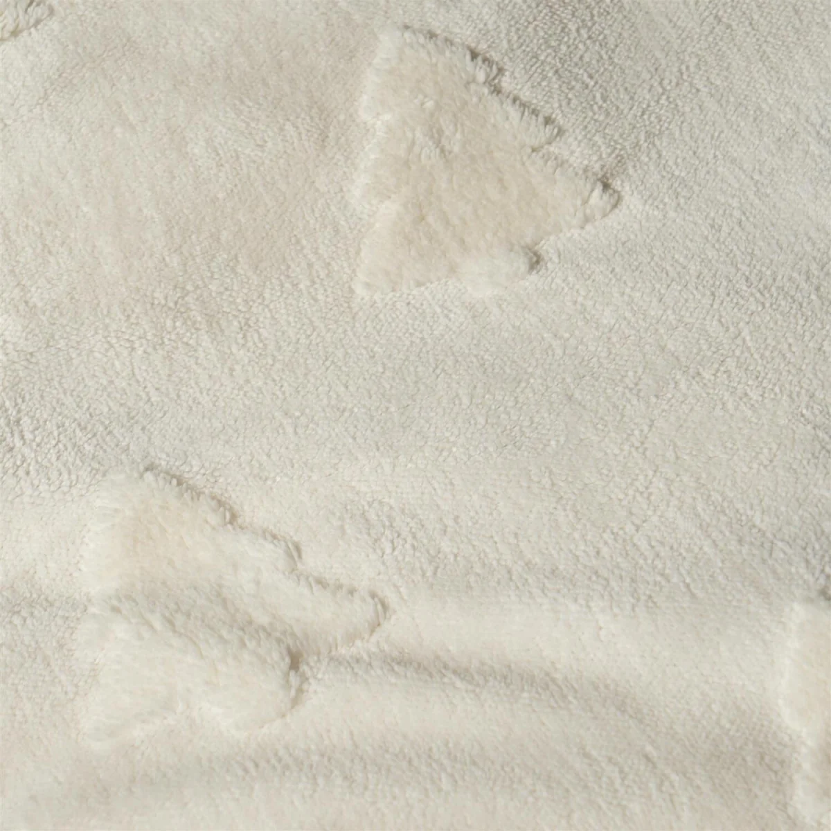 OHS Winter Tree Tufted Teddy Fleece Duvet Cover Set - White / Double – image 5