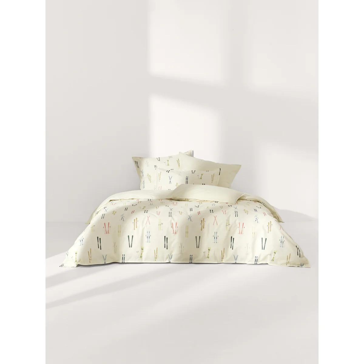 Wintry Cotton Percale Duvet Cover Aspen – image 2