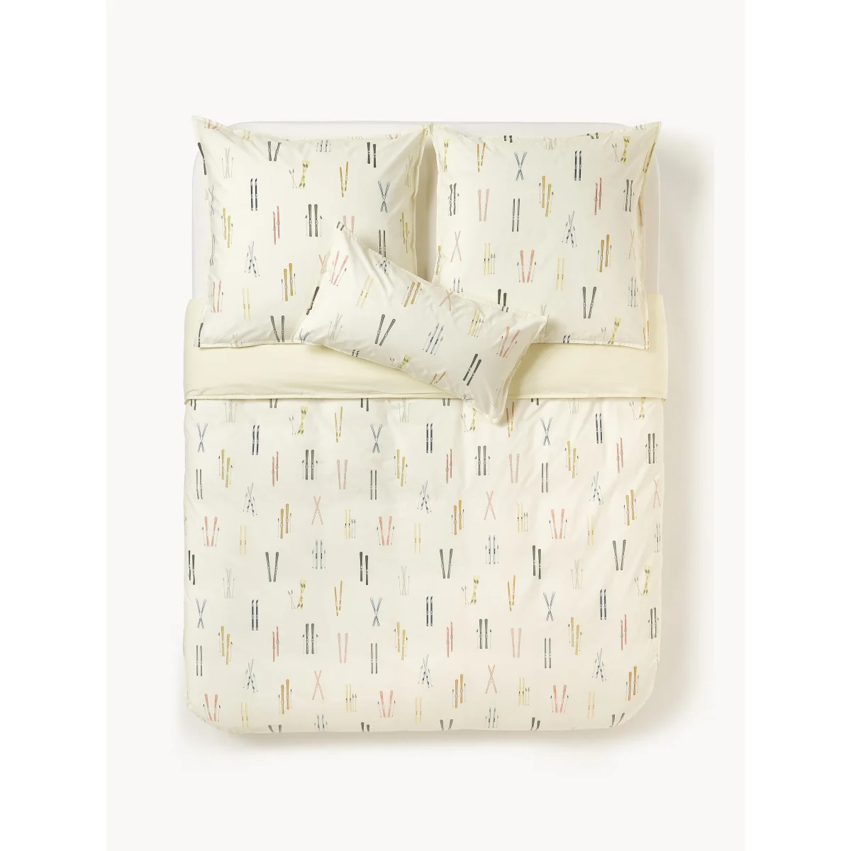 Wintry Cotton Percale Duvet Cover Aspen – image 3