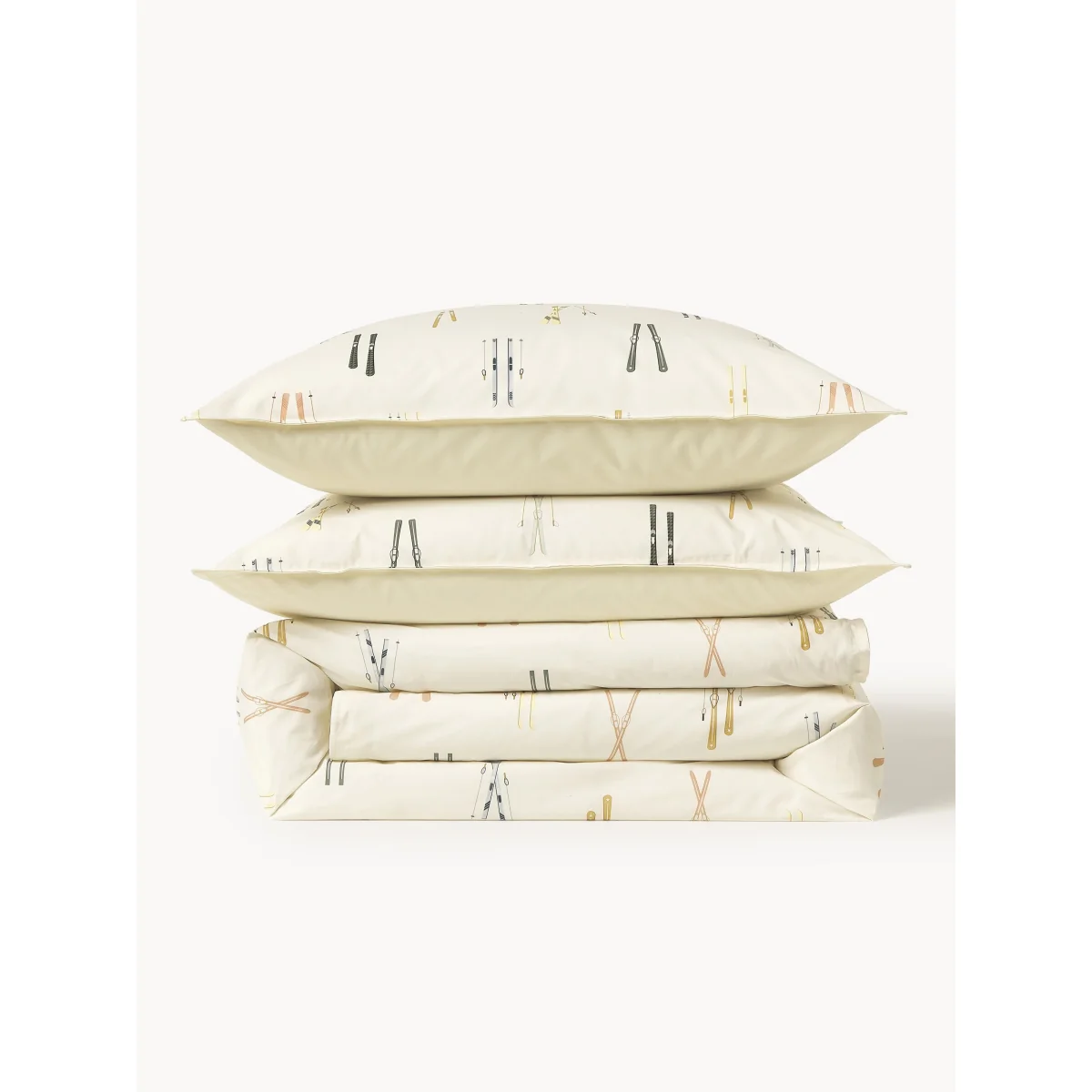 Wintry Cotton Percale Duvet Cover Aspen – image 4