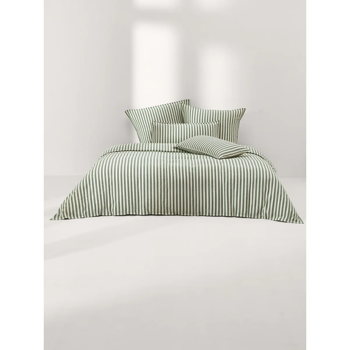 Striped Flannel Duvet Cover Yola – image 2