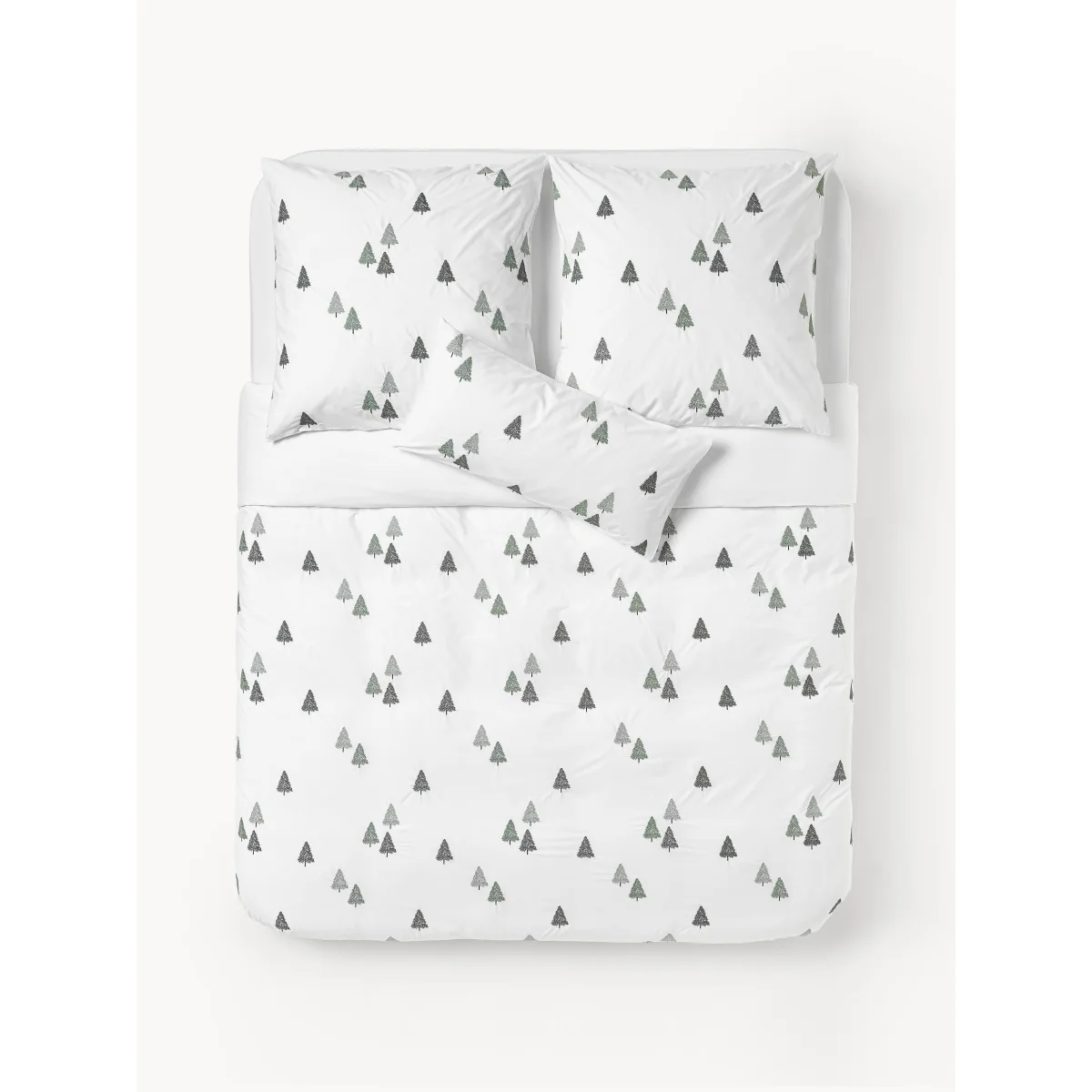 Embroidered Cotton Percale Christmas Duvet Cover Darina – image 3