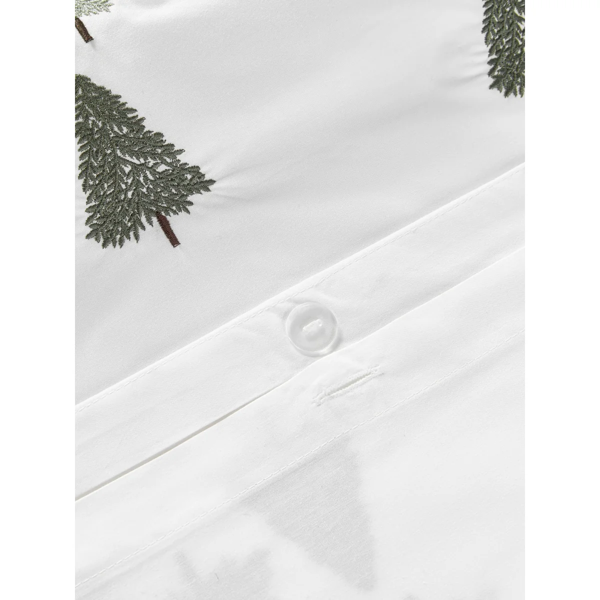 Embroidered Cotton Percale Christmas Duvet Cover Darina – image 5