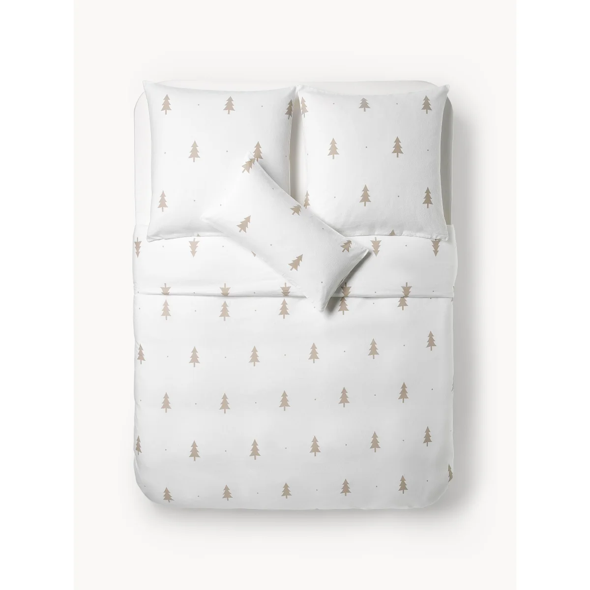 Flannel Christmas Duvet Cover X-mas Tree – image 2