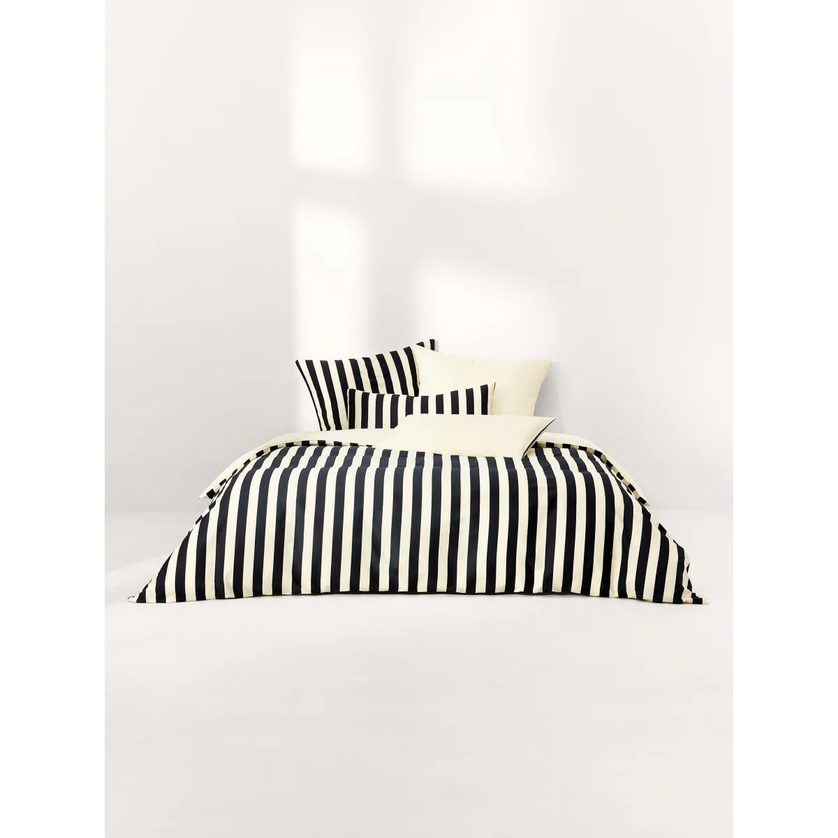 Striped Cotton Sateen Duvet Cover Zani – image 2