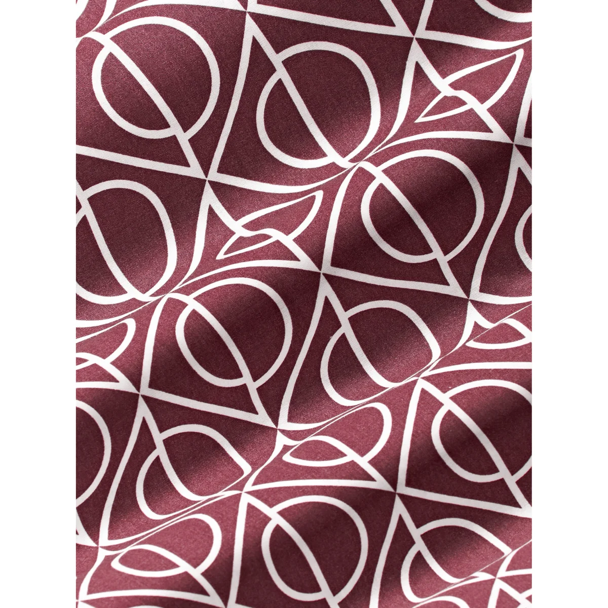 Geometric Print Cotton Duvet Cover Jella – image 4