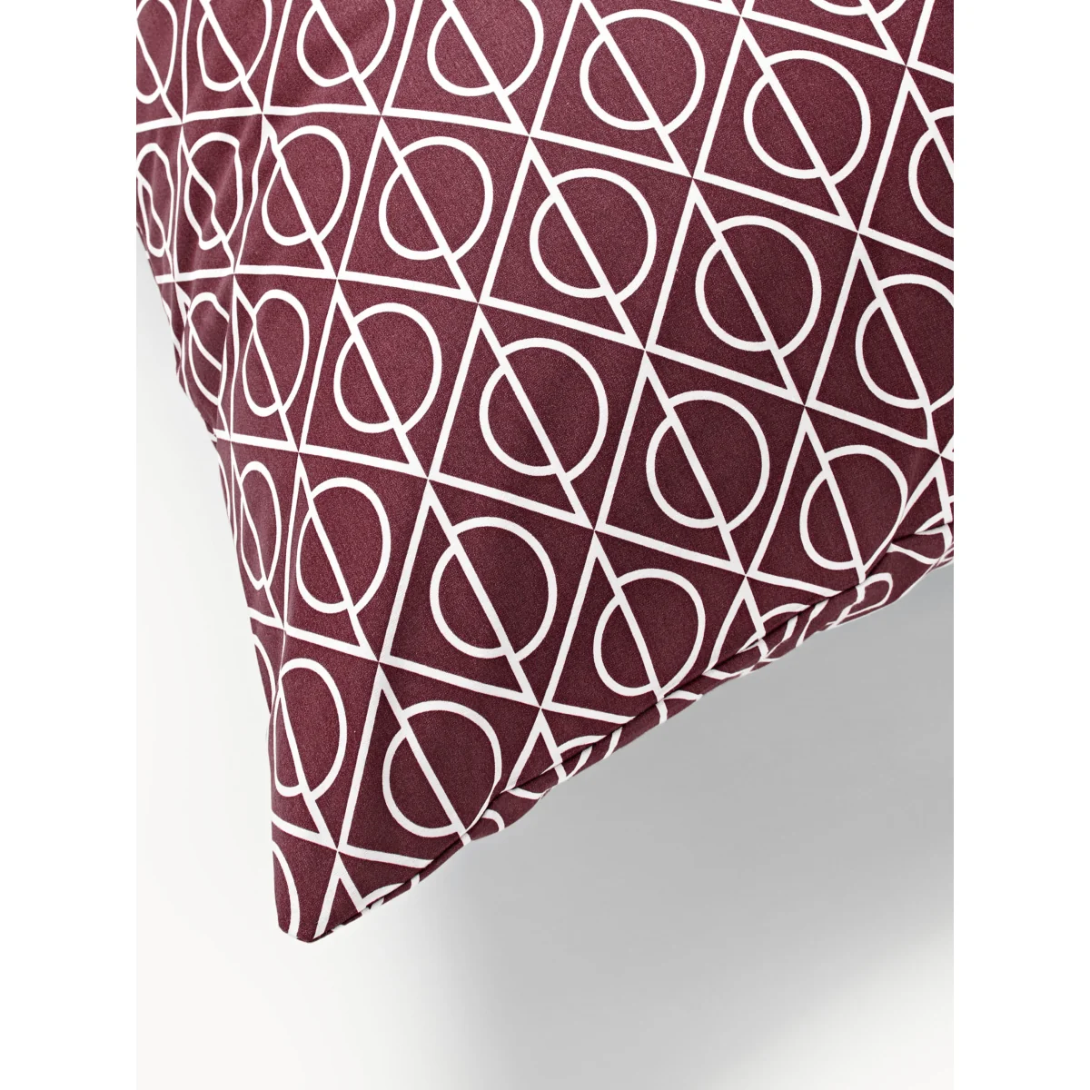Geometric Print Cotton Duvet Cover Jella – image 5