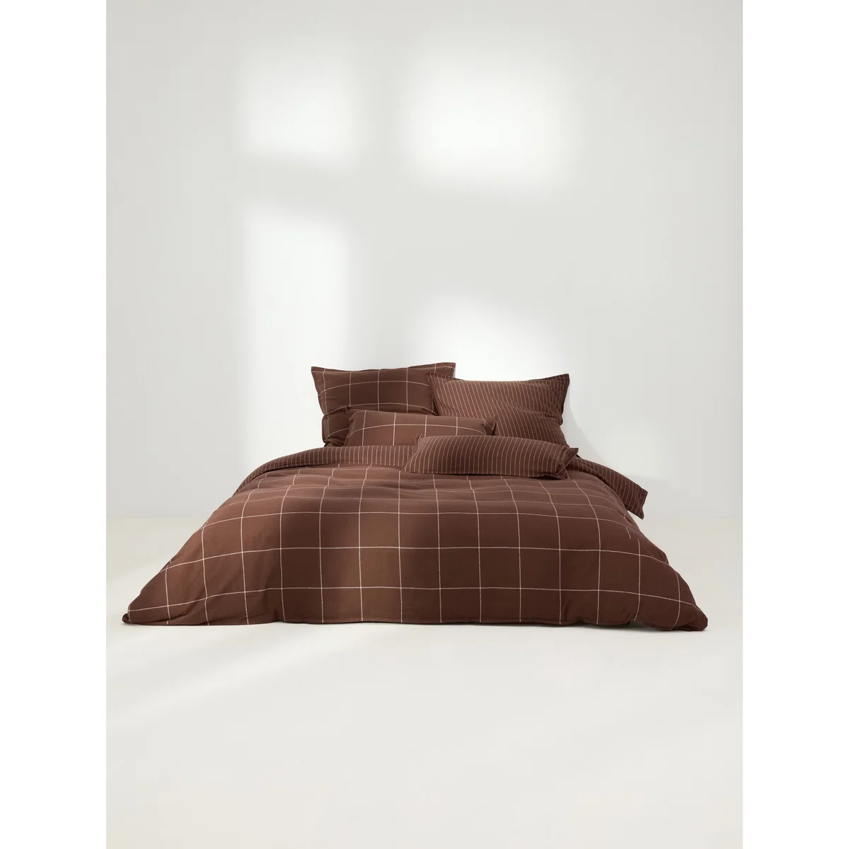 Reversible Flannel Duvet Cover Noelle – image 2