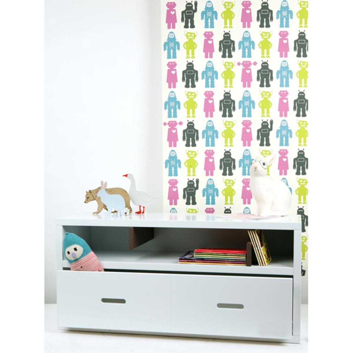 Mathy by Bols Kids Sideboard in Madaket Design - Mathy Very Light Pink – image 2
