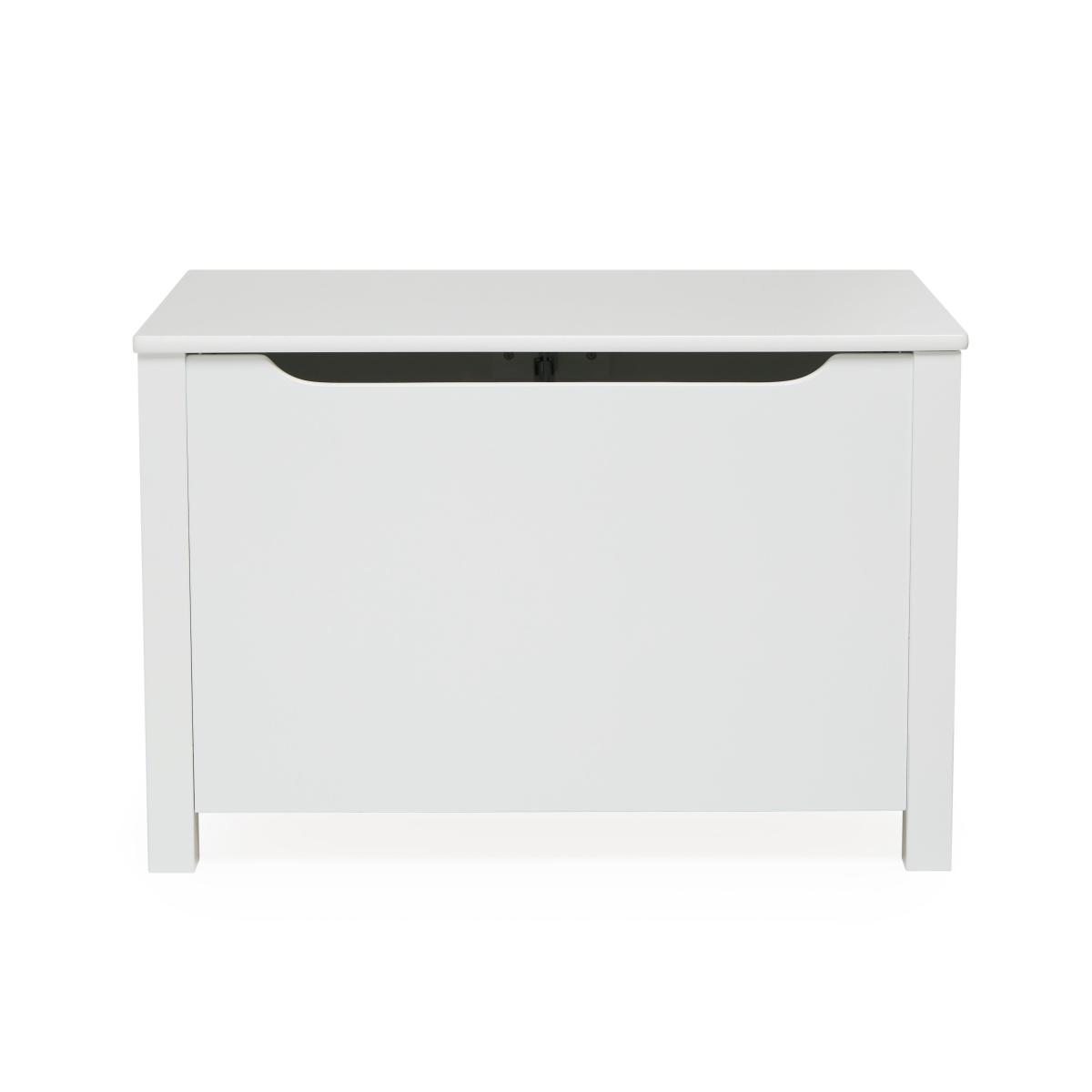 Kid's Heart Cut Out Toy Chest White – image 4