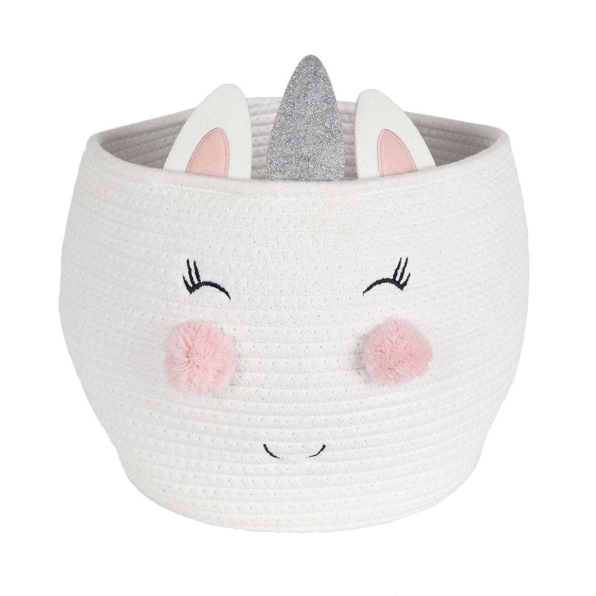 Unicorn Rope Storage Basket White – image 3