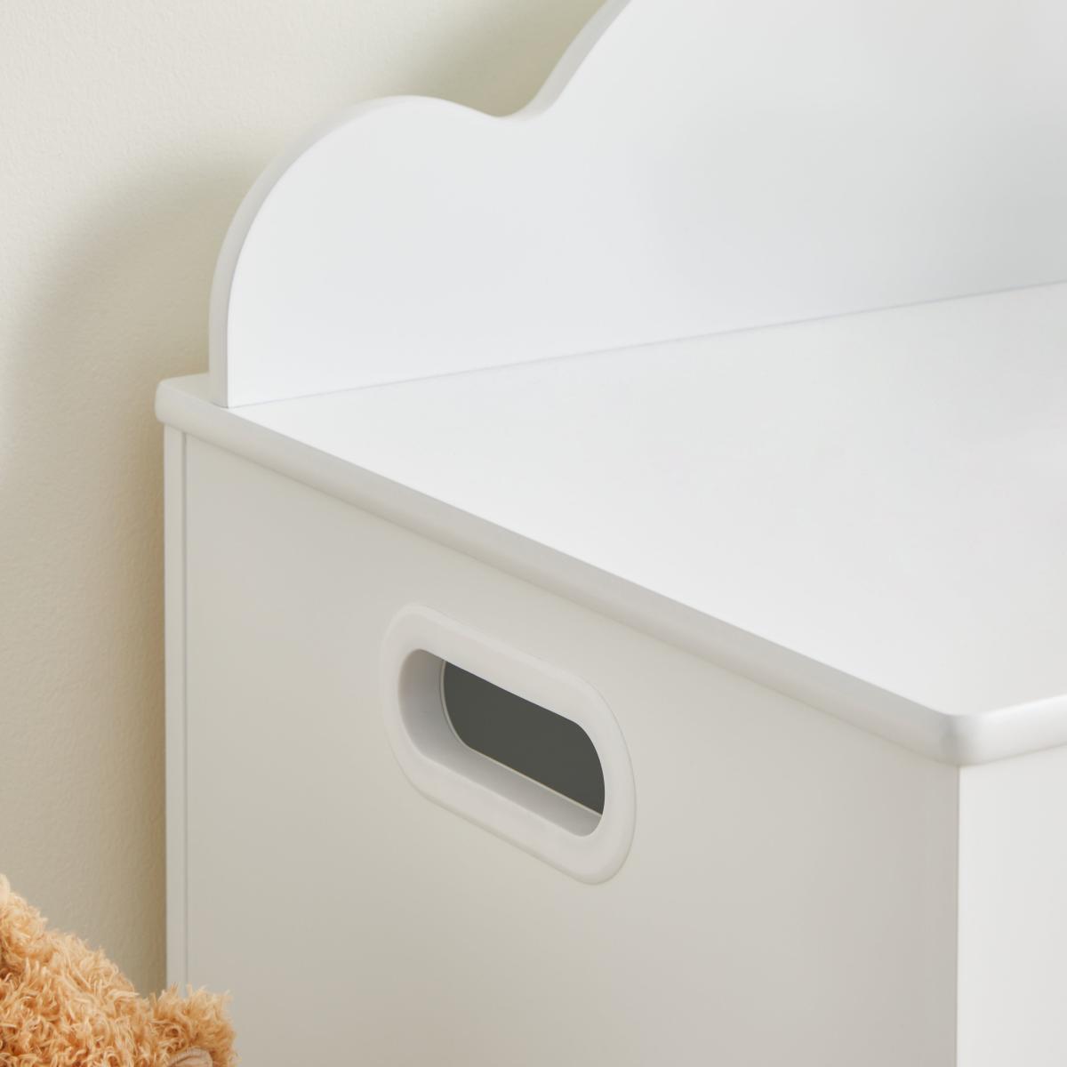 Kid's Cloud Toy Chest White – image 2