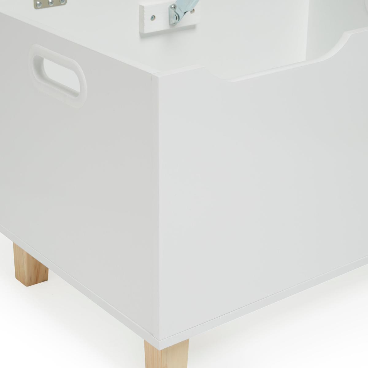 Kid's Cloud Toy Chest White – image 6