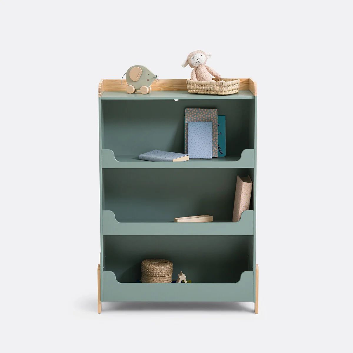 Arturo Children's Bookcase in Pine and MDF – image 2