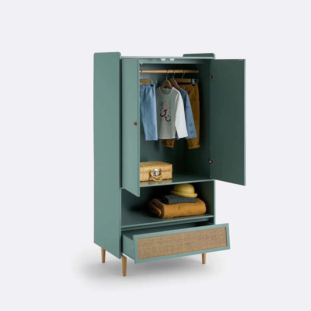 Kaya 2-Door Wardrobe – image 3
