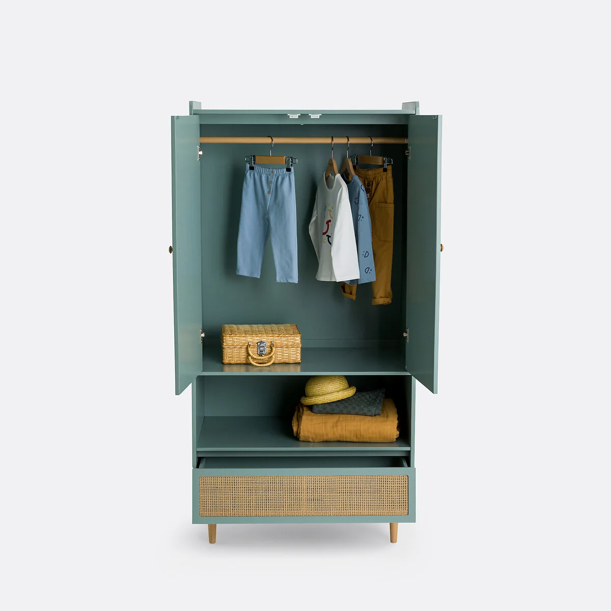 Kaya 2-Door Wardrobe – image 4