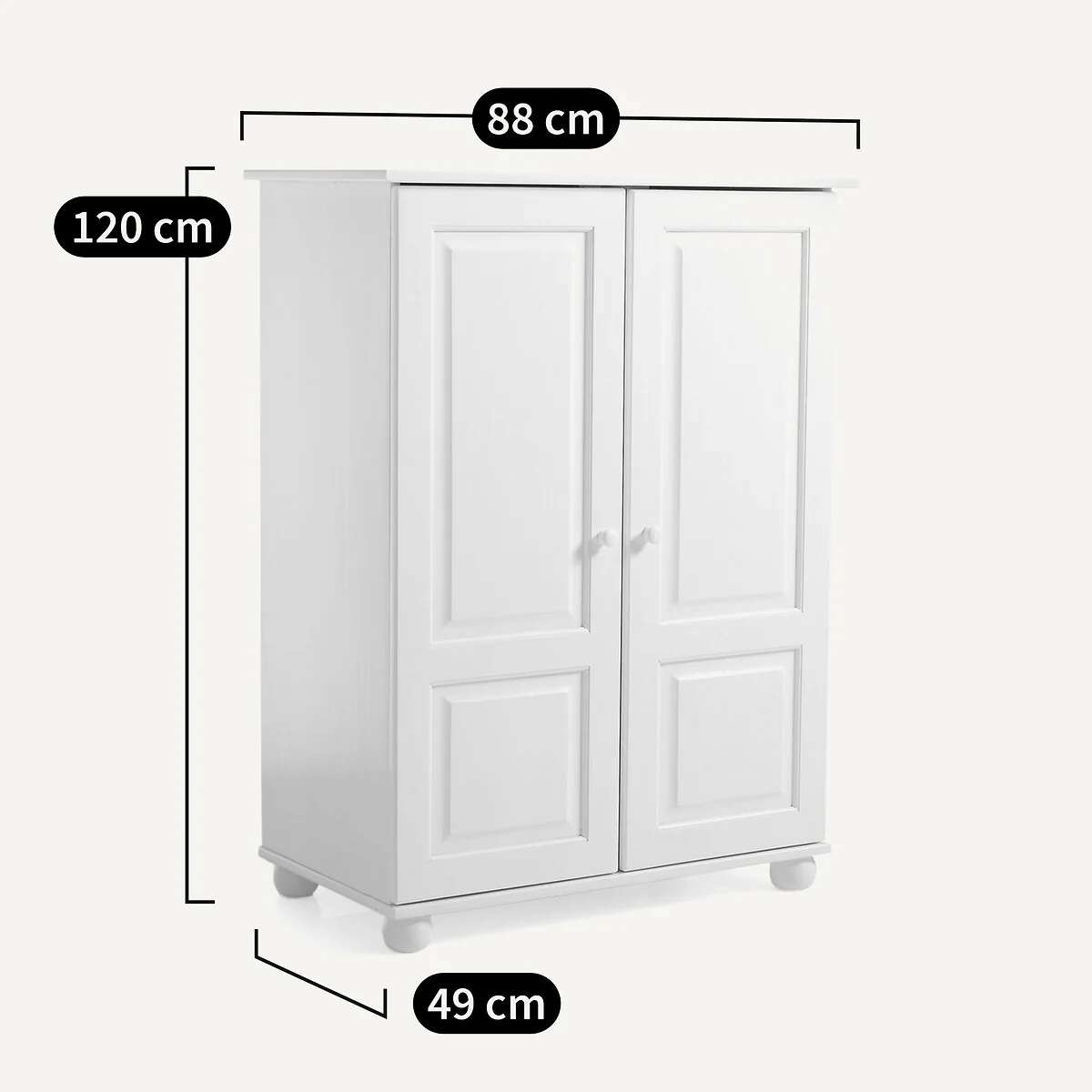 Redmond Wardrobe H120cm – image 6