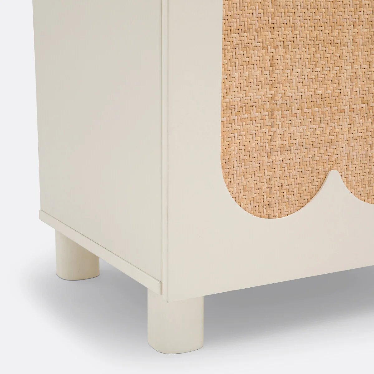 Ptilu Rattan and Wood Single Wardrobe – image 8