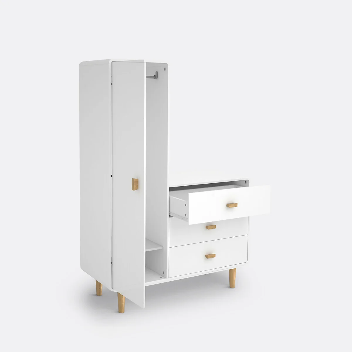 Jimi Child's Wardrobe & Drawers Unit – image 4