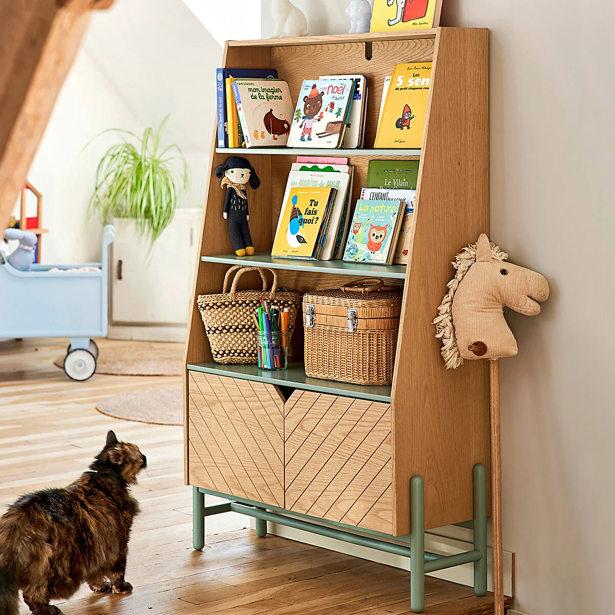 Waldo Children's Bookcase / Storage Shelf – image 2
