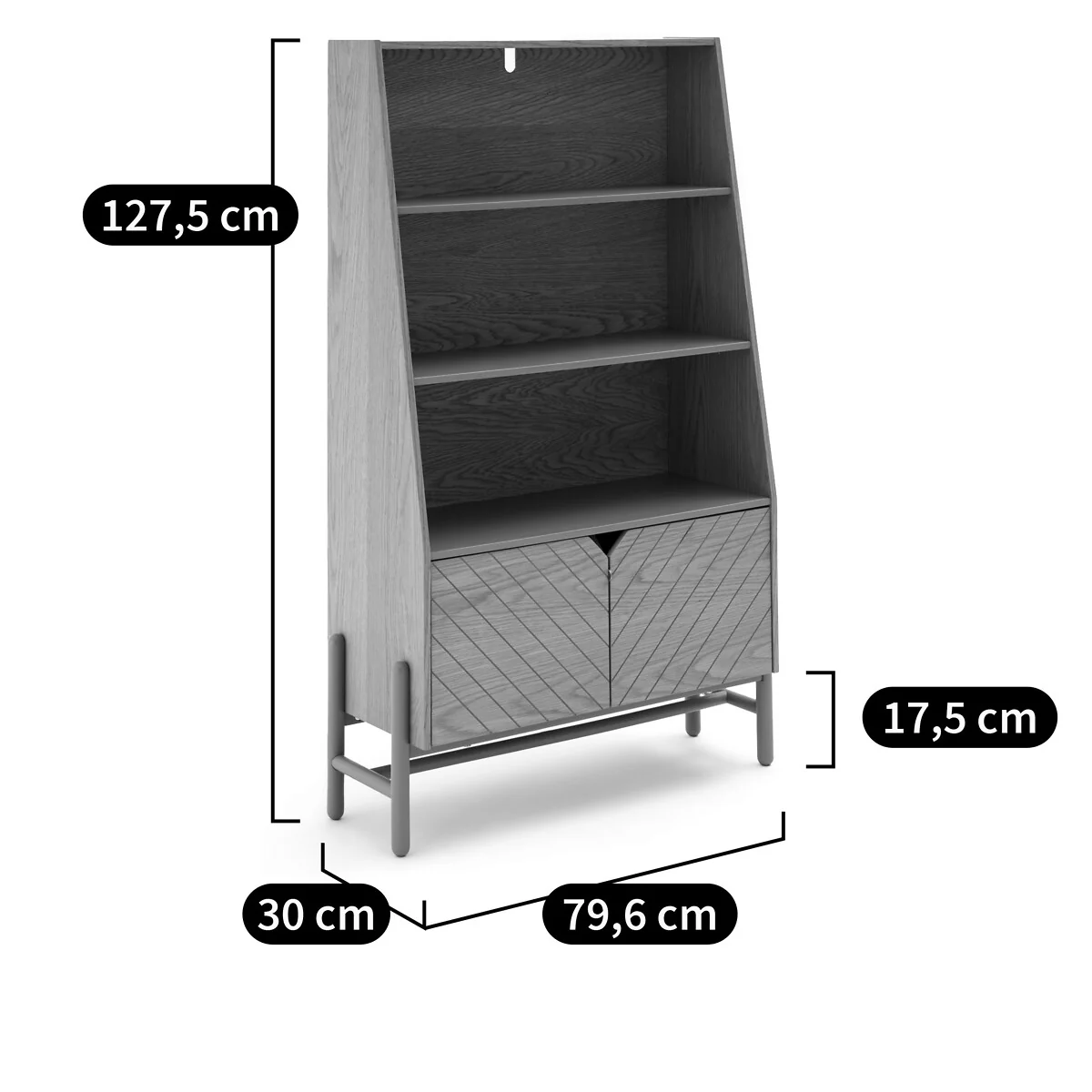 Waldo Children's Bookcase / Storage Shelf – image 7
