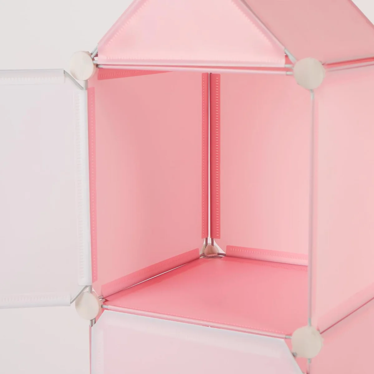 OHS Kids 3 Cube Castle Storage Tower - Pink – image 6