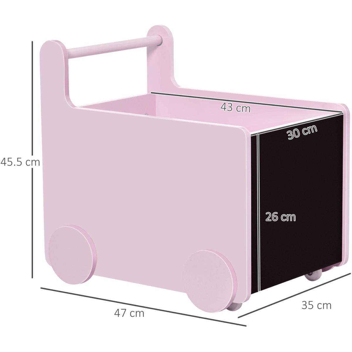 Kids Toys Storage Cabinet - Pink – image 5
