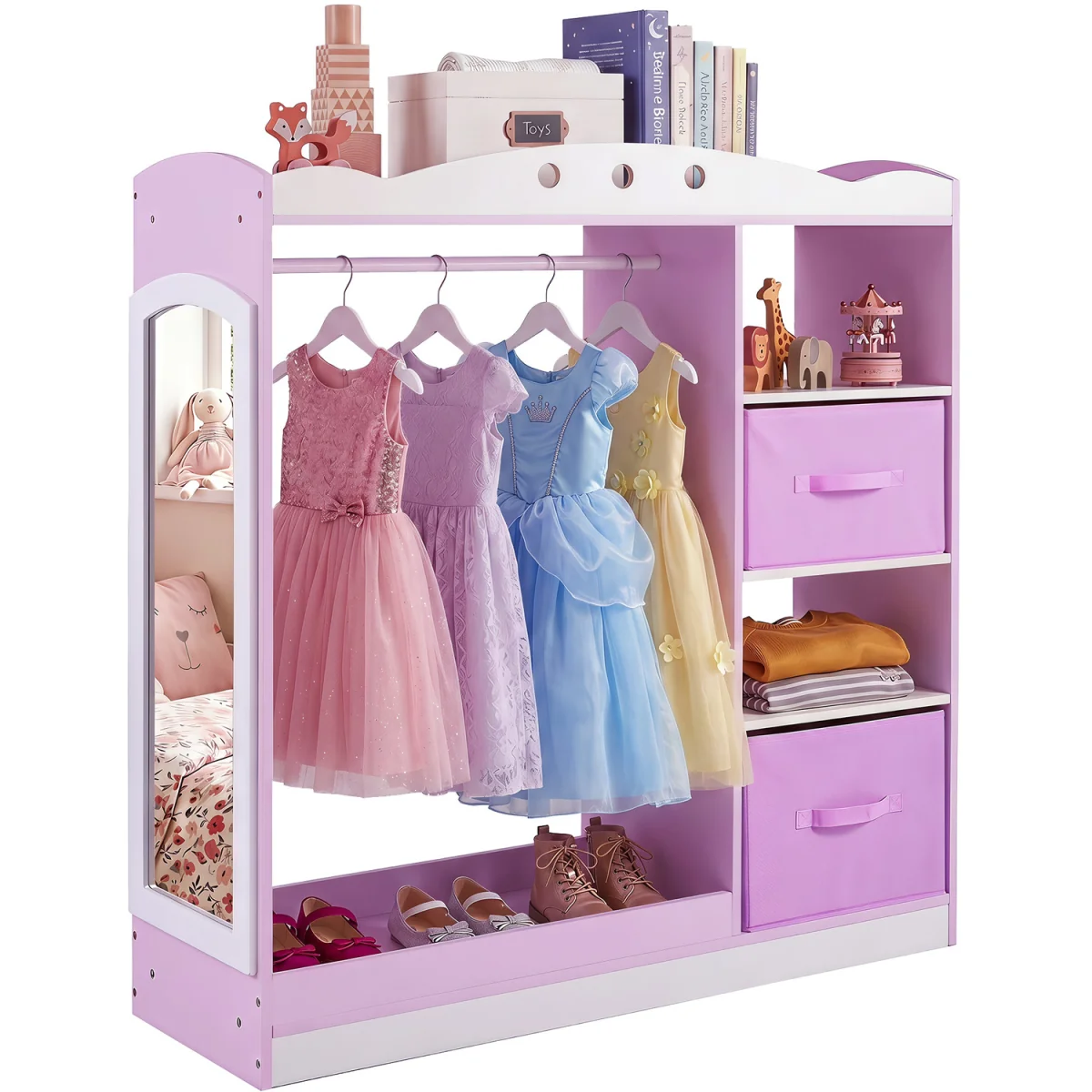 Kids Dress Up Storage - Pink – image 2