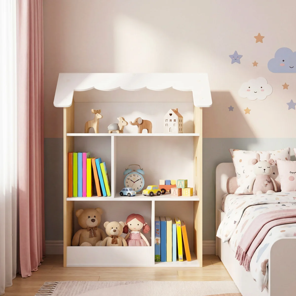 House-Shaped Kids Bookshelf – image 8