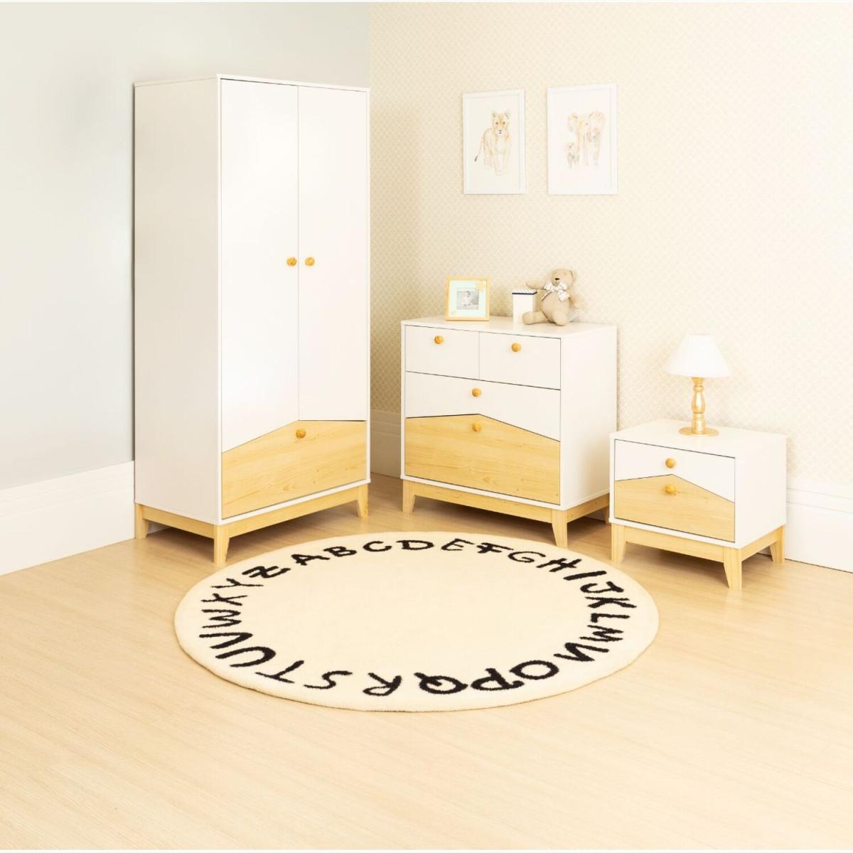 Cody Trio Set - White and Pine effect – image 1