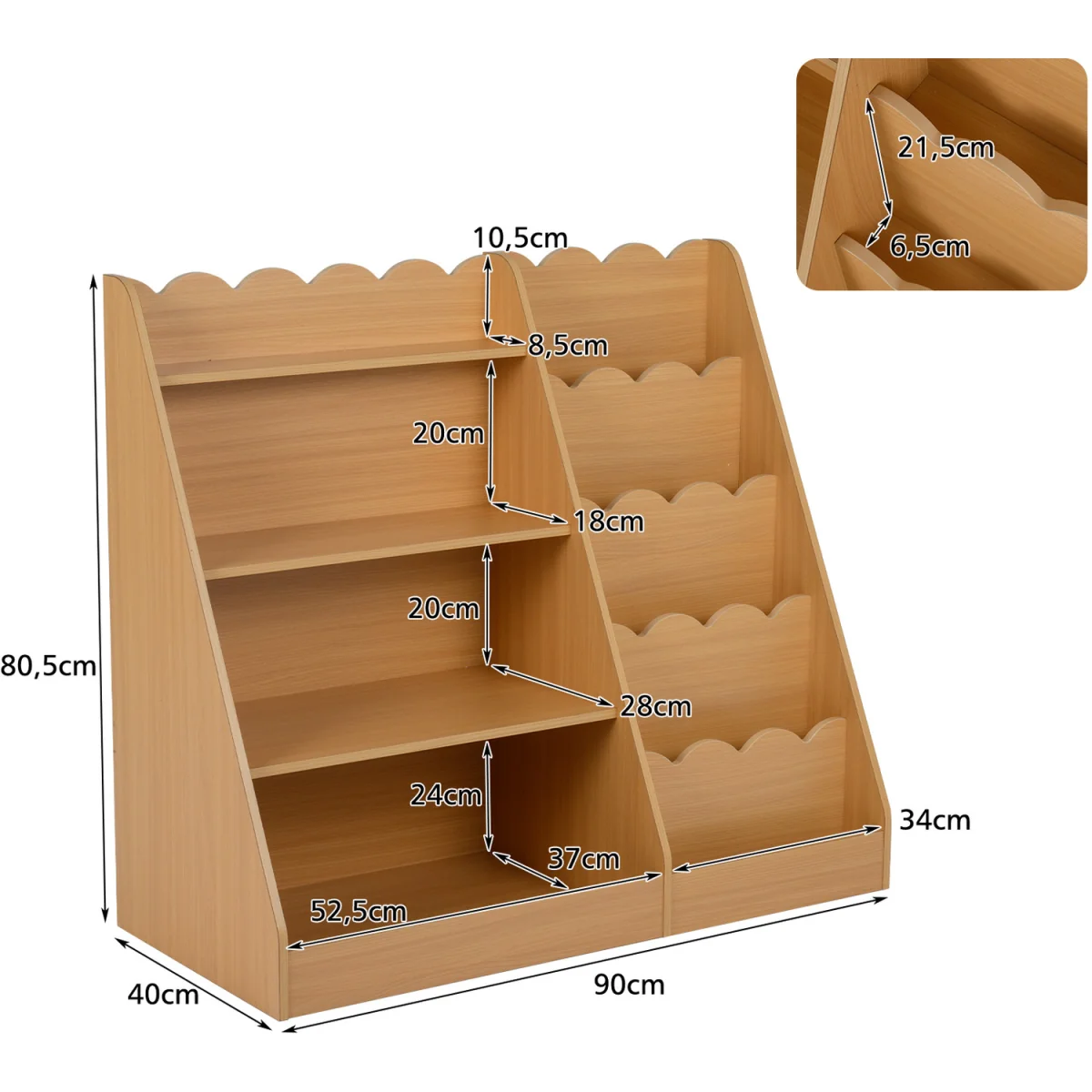 Montessori Kids Bookshelf – image 11