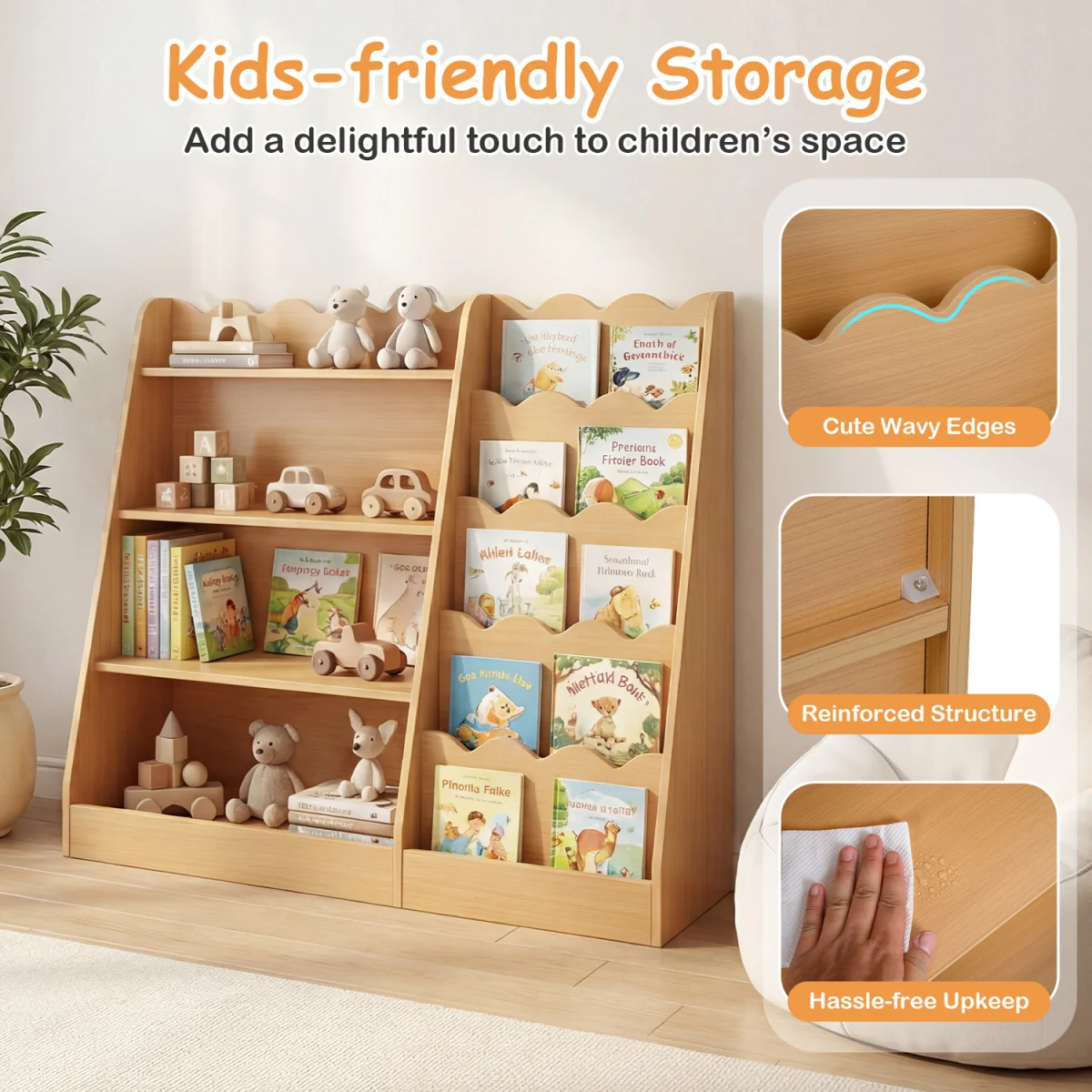 Montessori Kids Bookshelf – image 6