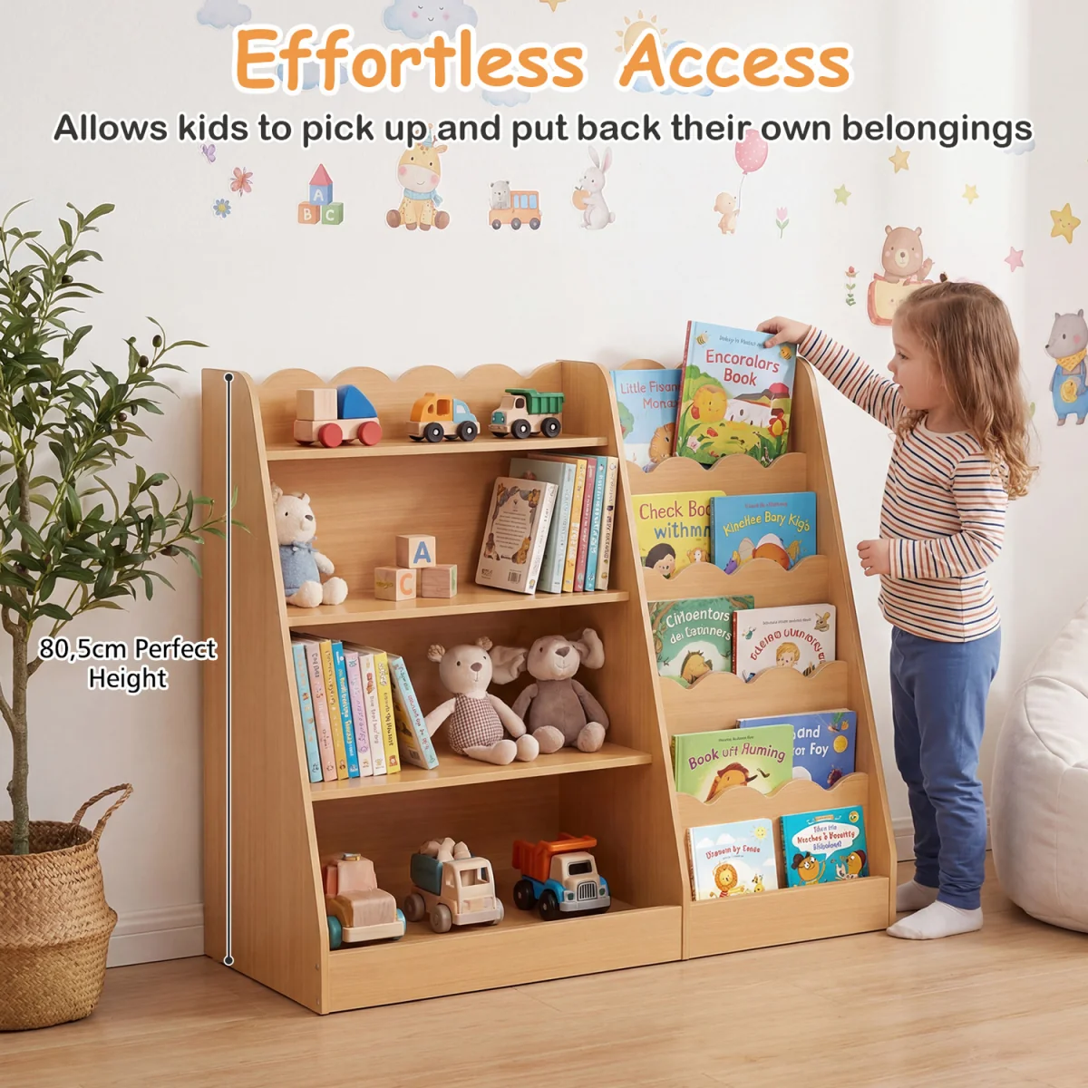 Montessori Kids Bookshelf – image 7