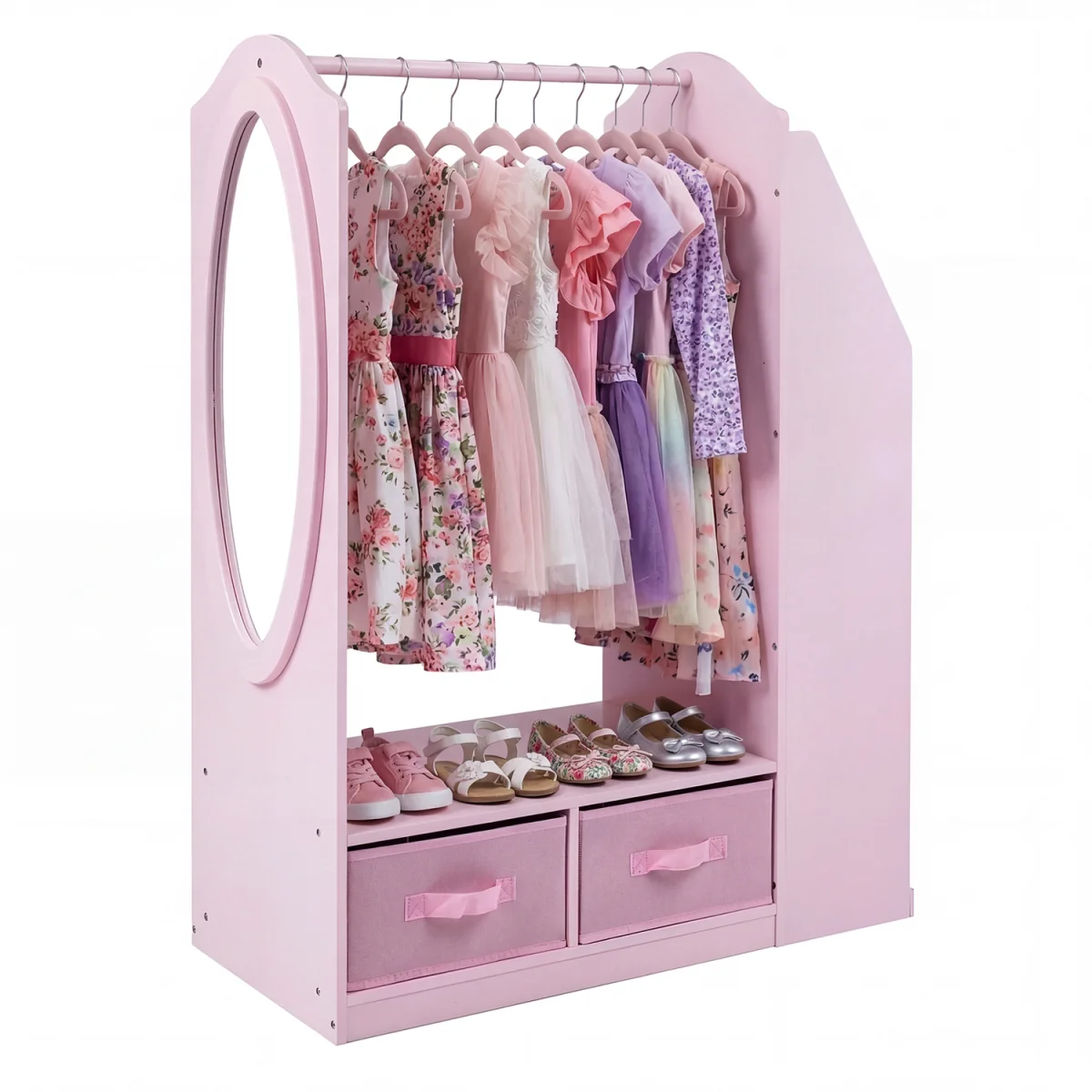 Kids Wardrobe with Mirror – image 5