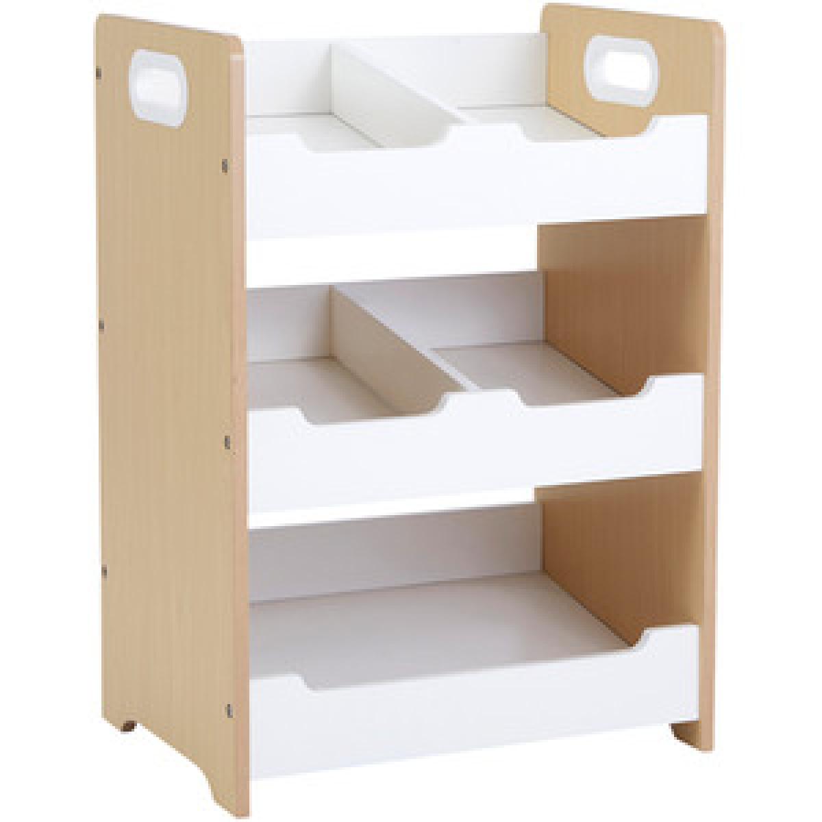 Kids Sloping Storage Unit - White – image 2