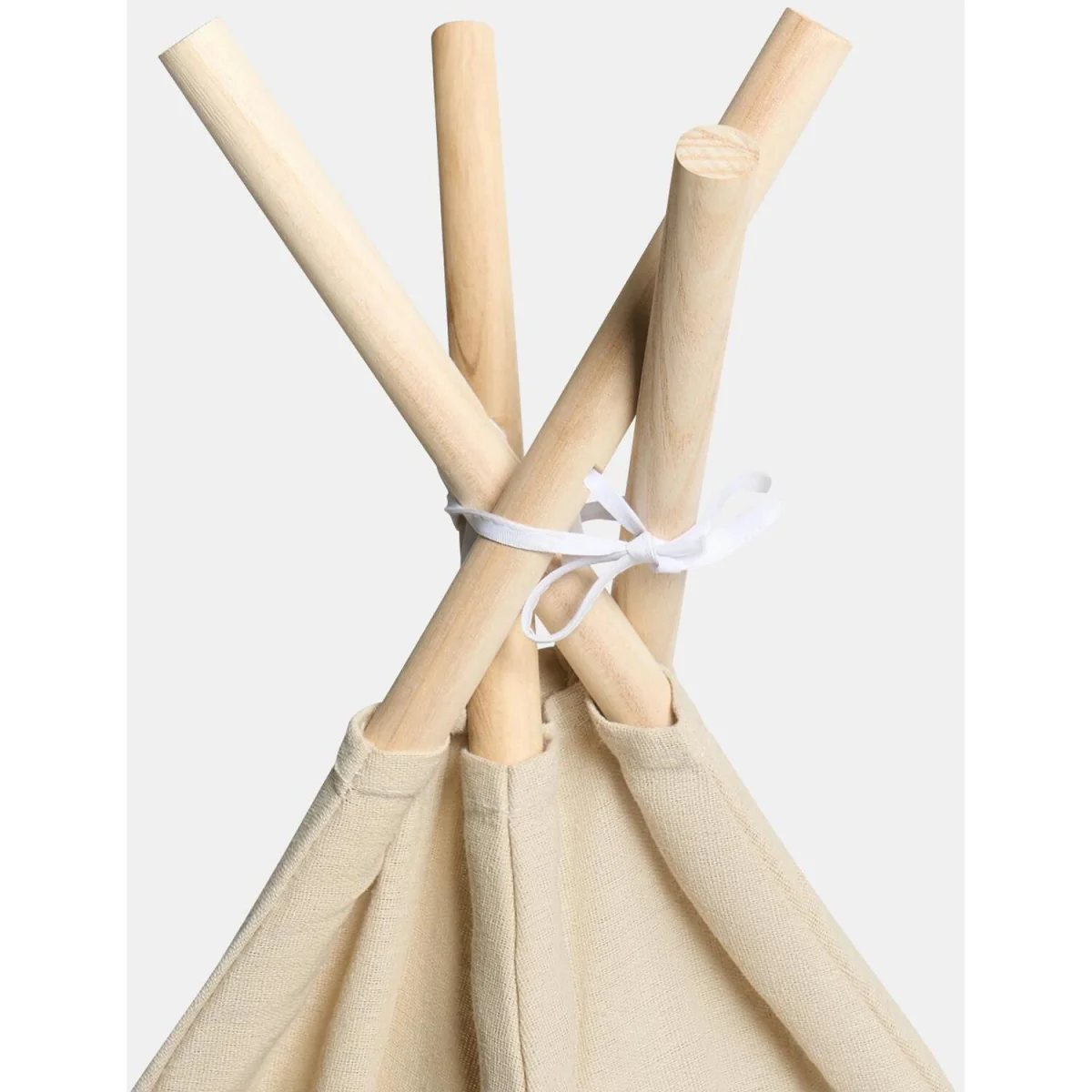 OHS Foldable Kids Storage Teepee - Natural – image 4