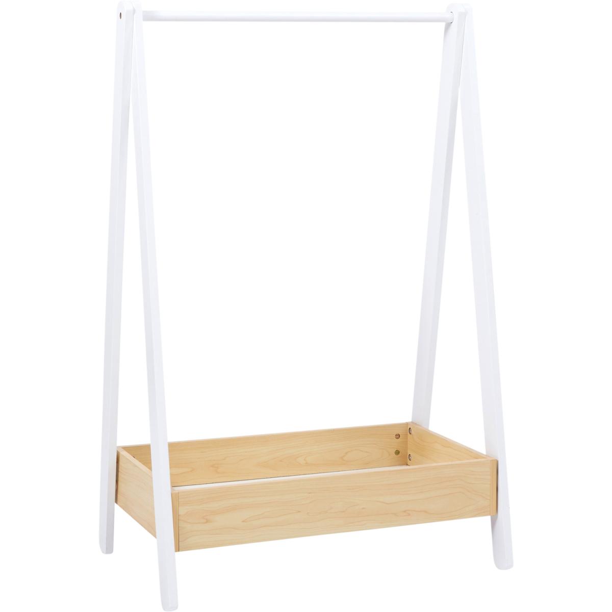 Children's Dressing Rail - White and Pine – image 2