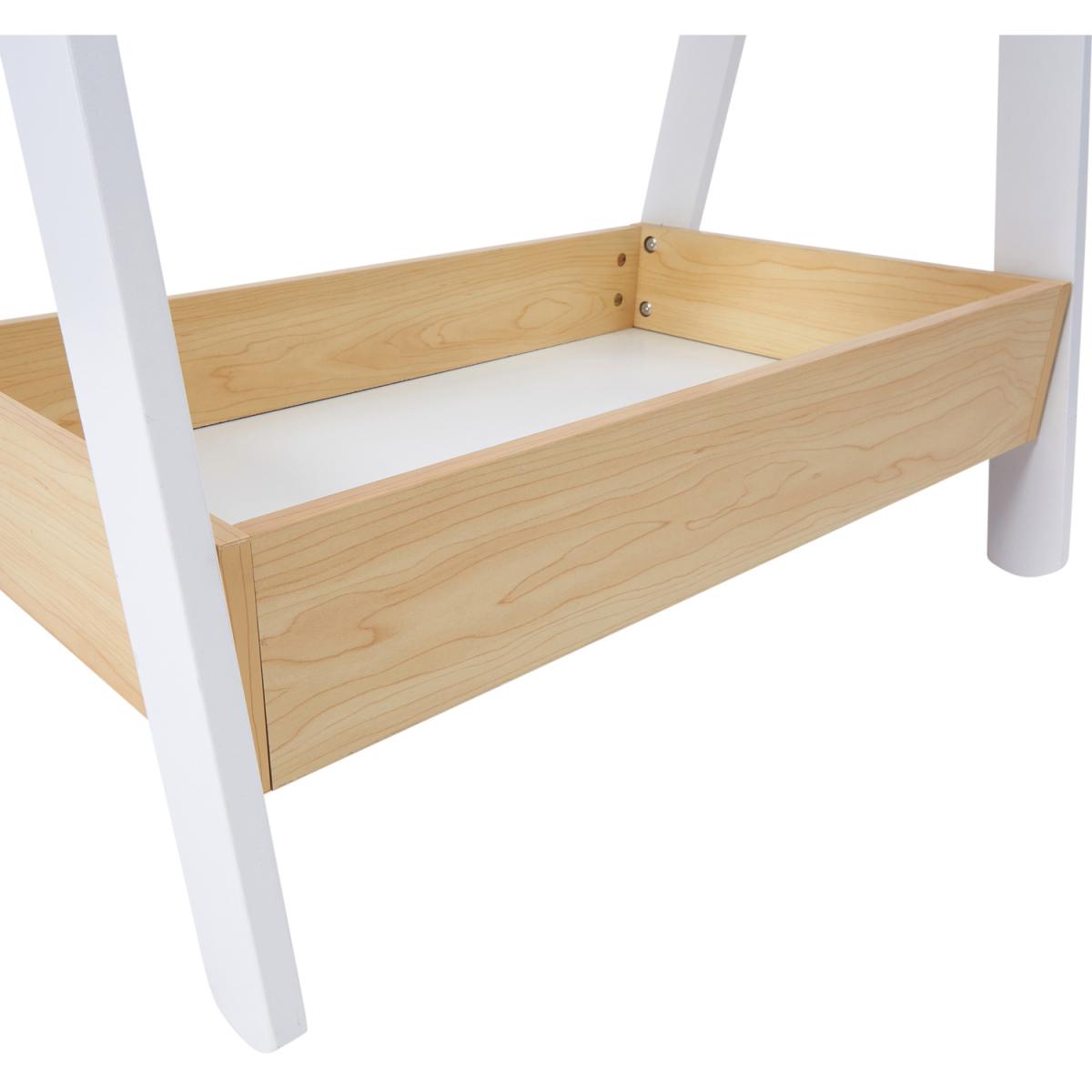 Children's Dressing Rail - White and Pine – image 3